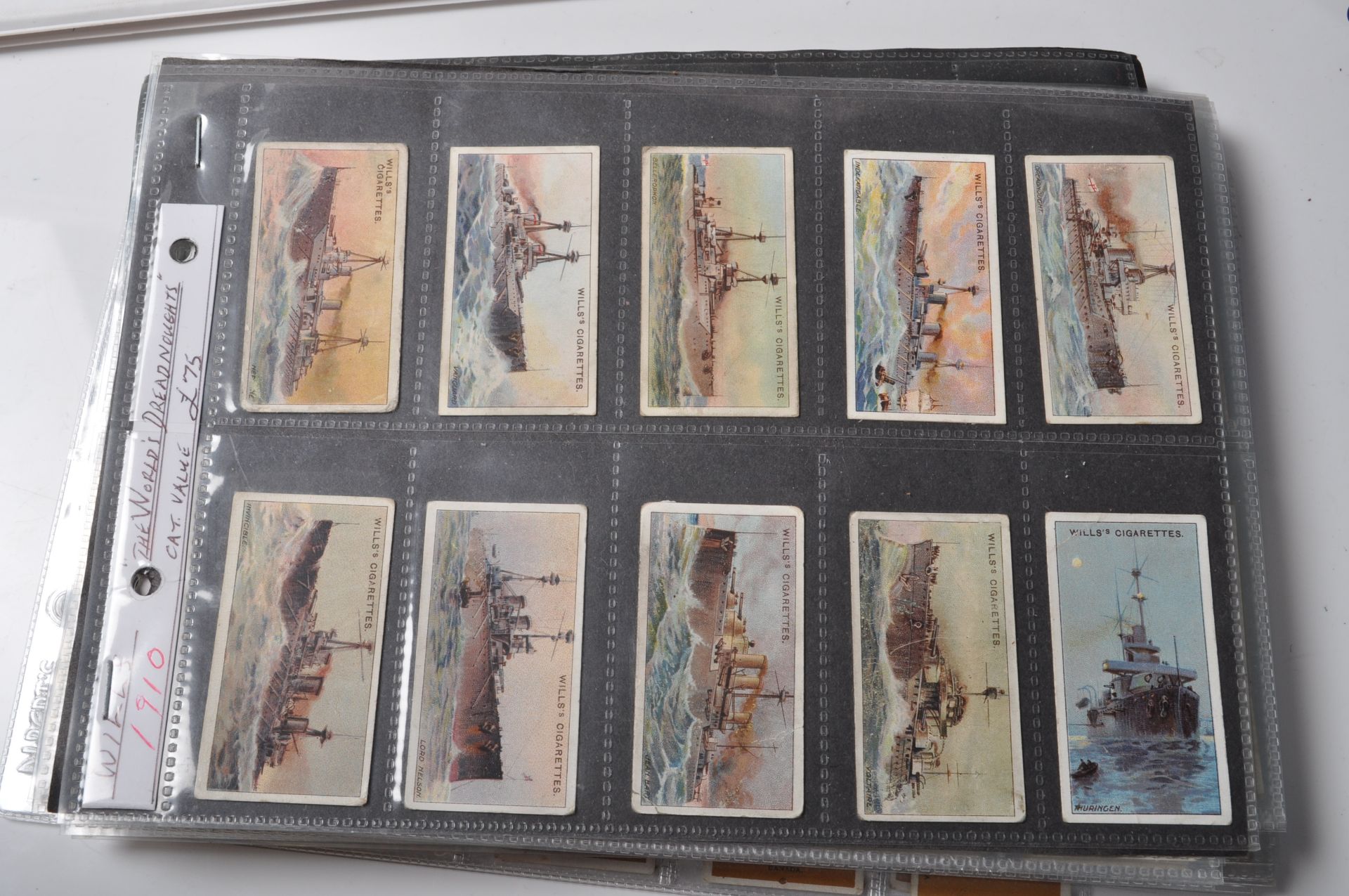 TWELVE SETS OF MILITARY THEMED TRADE CARDS AND CIGARETTE CARD MOSTLY WAR TIME - Bild 10 aus 12