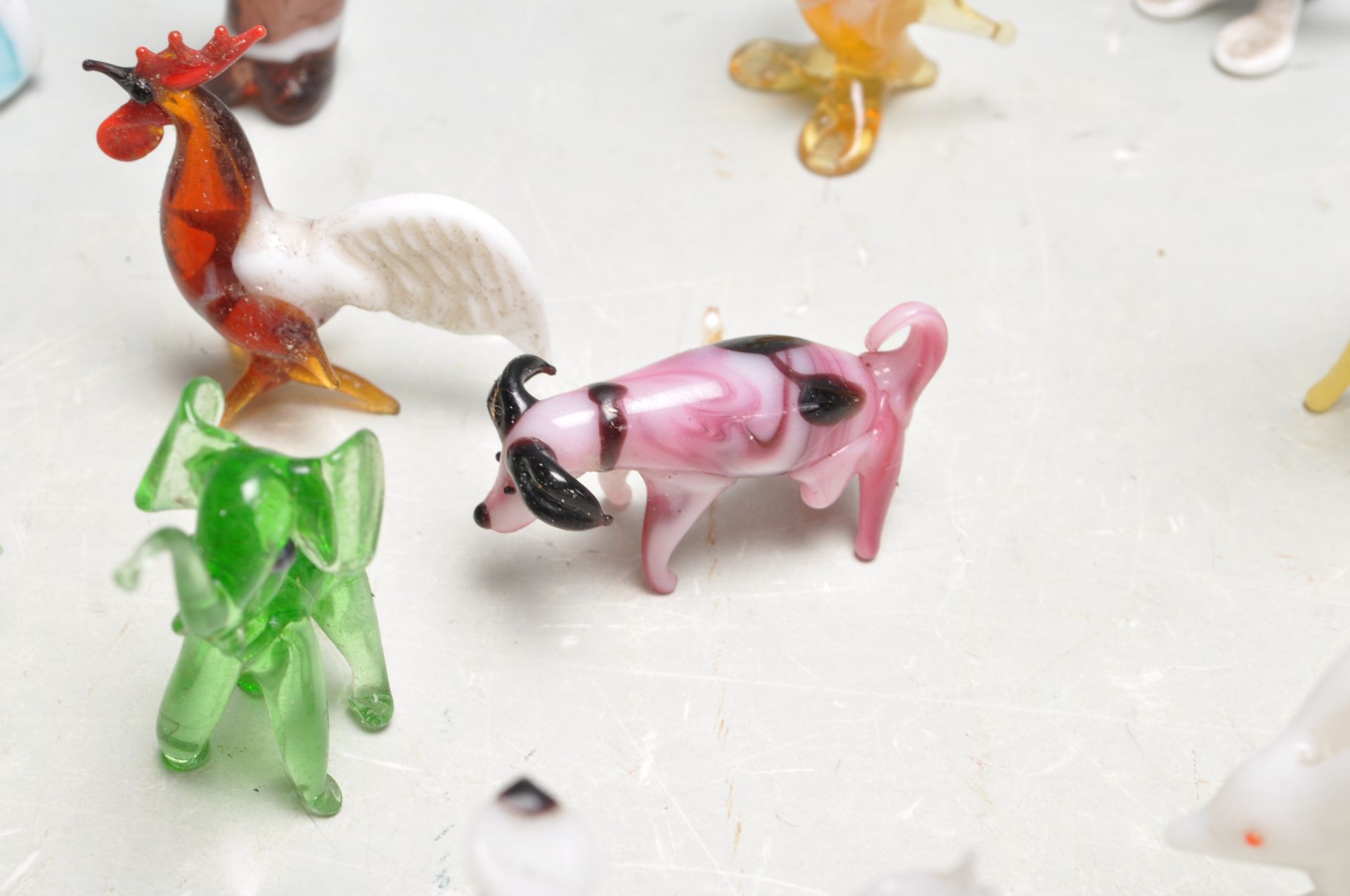 LARGE COLLECTION OF VINTAGE MURANO GLASS ANIMALS - Bild 11 aus 18