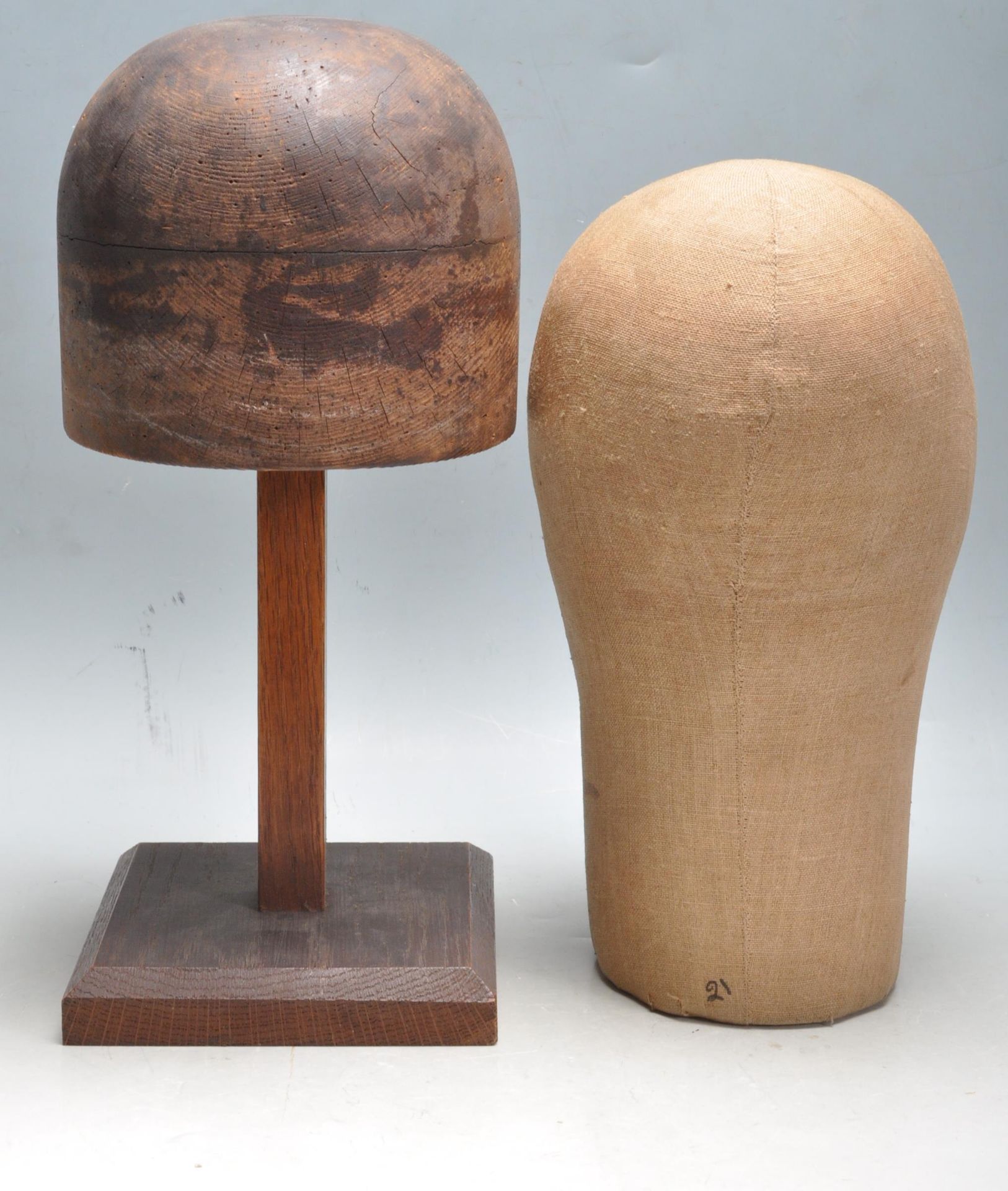 TWO VINTAGE 1950S MILINERS HAT STANDS - Image 6 of 6