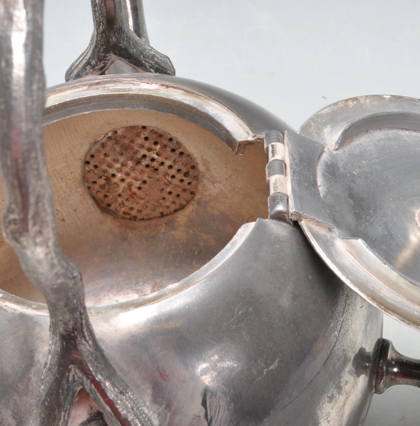 EARLY 20TH CENTURY SILVER PLATED SPIRIT KETTLE BY JOHN TURTON AND CO - Image 8 of 10