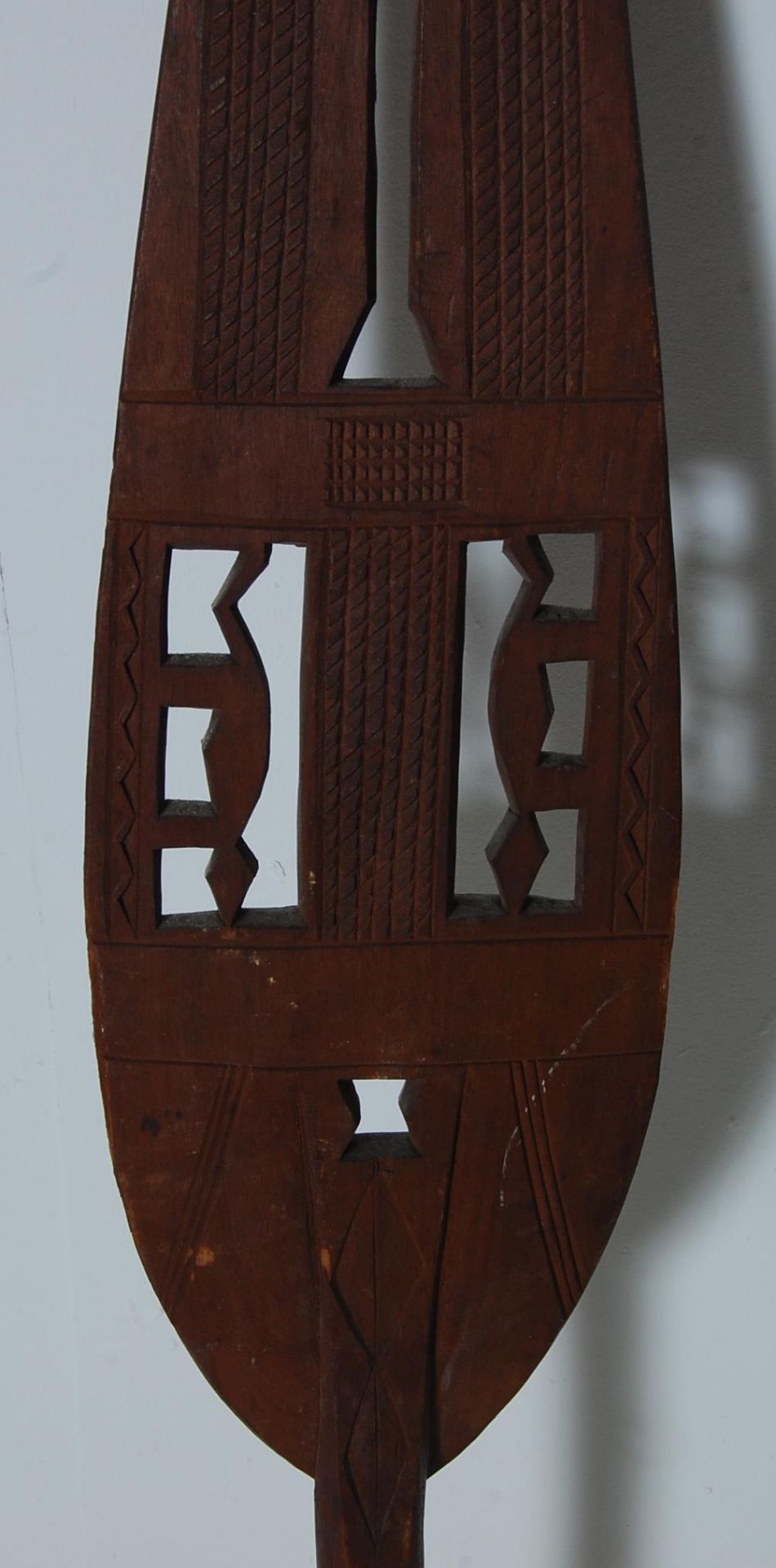 THREE 20TH CENTURY AFRICAN TRIBAL CEREMONIAL PADDLES - Image 19 of 25