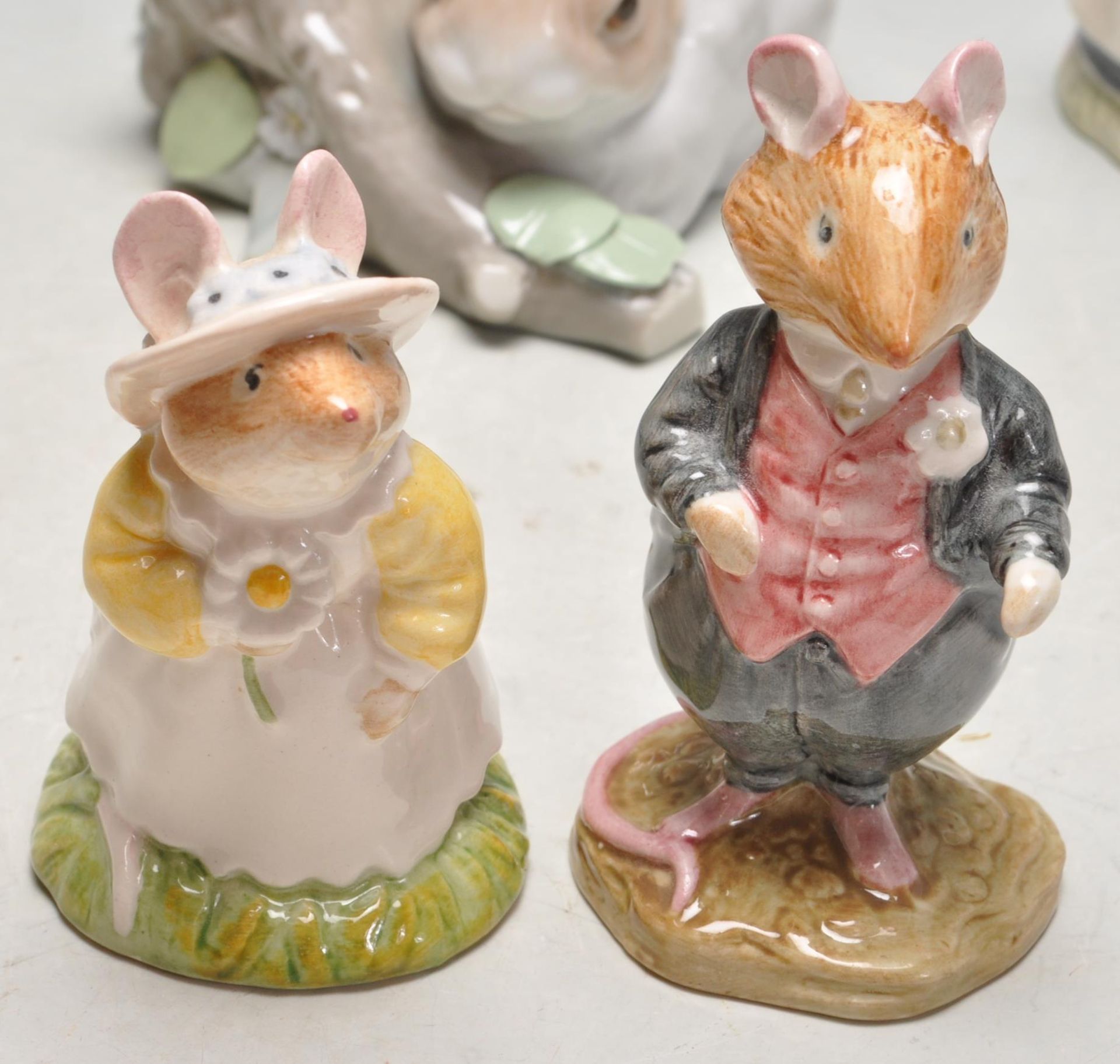 COLLECTION OF ROYAL DOULTON BRAMBLY HEDGE, BORDER ARTS & LLADRO CERMAIC FIGURINES - Bild 4 aus 12