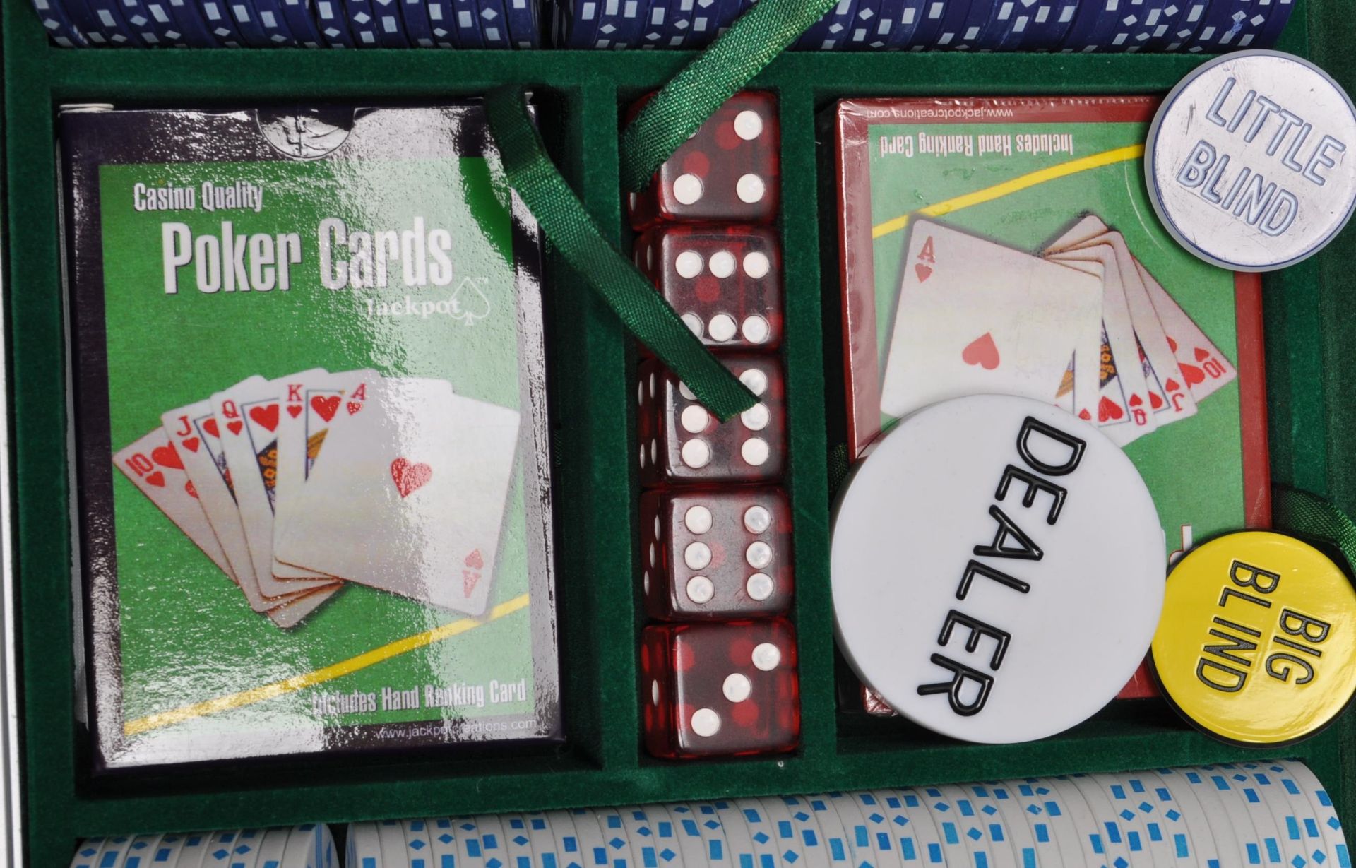 CONTEMPORARY CASINO POKER SET IN CASE - Bild 4 aus 6