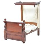 UNUSUAL 19TH CENTURY VICTORIAN APPRENTICE PIECE BED