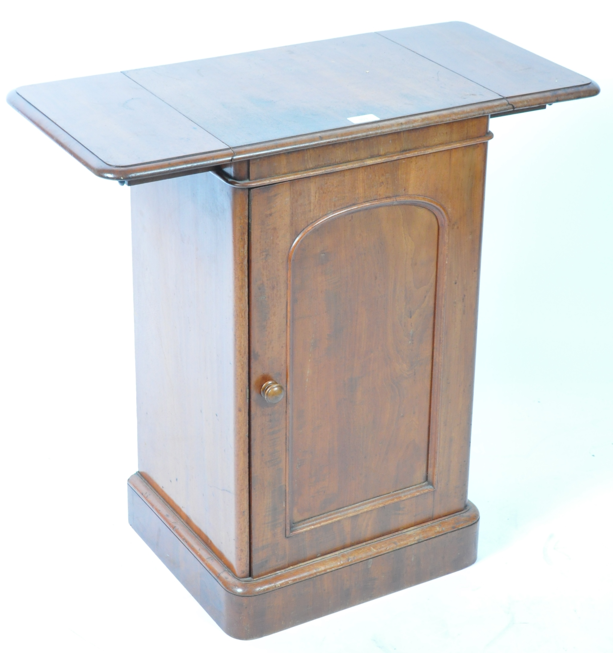 ANTQUE 19TH CENTURY MAHOGANY POT CUPBOARD - Image 2 of 4