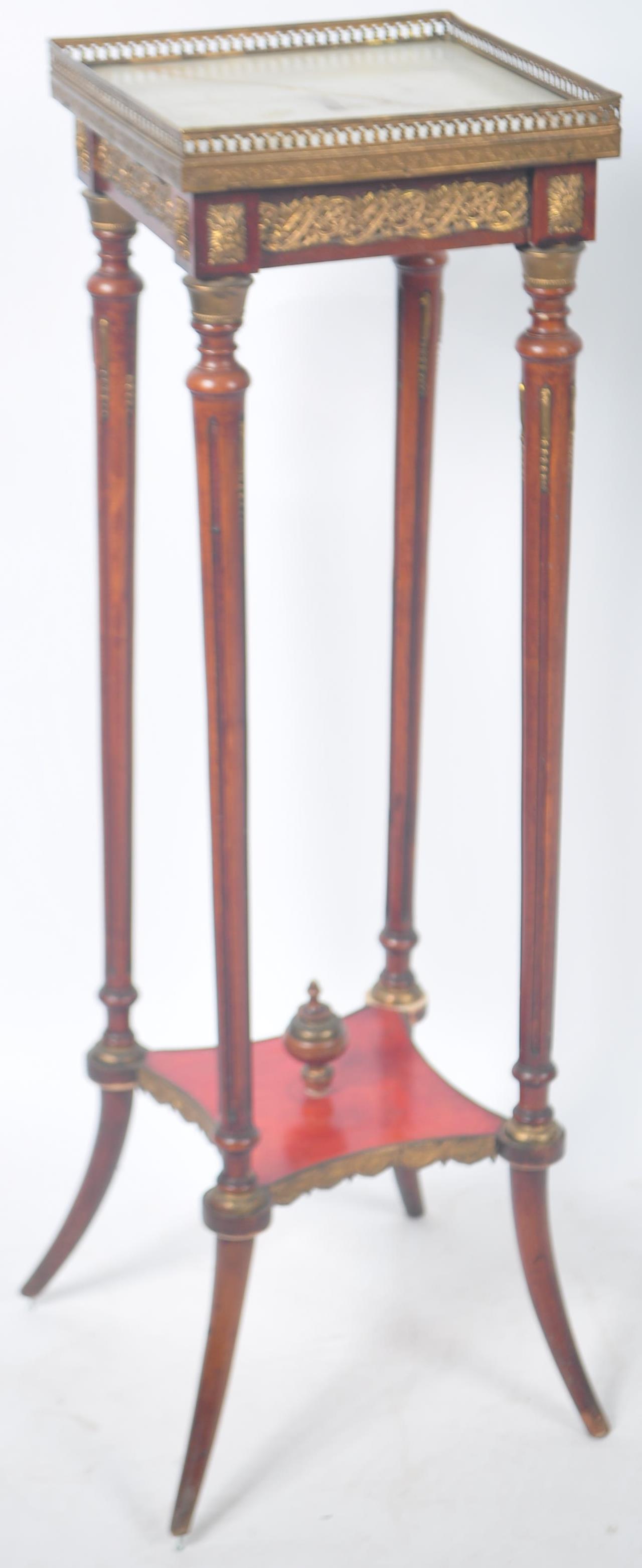 19TH CENTURY FRENCH EMPIRE ORMOLU TORCHERE / BUST STAND - Image 2 of 8