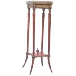 19TH CENTURY FRENCH EMPIRE ORMOLU TORCHERE / BUST STAND
