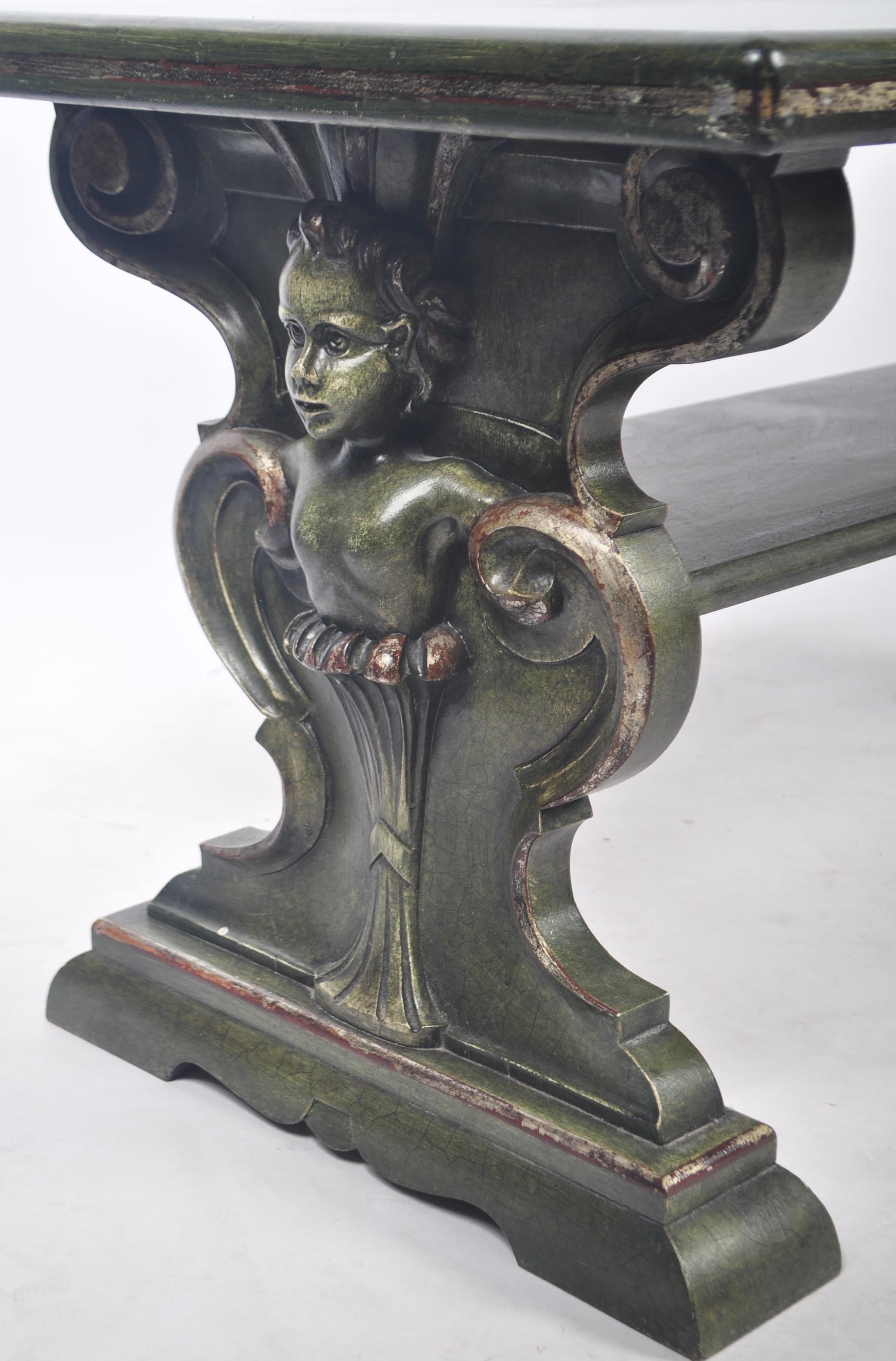 20TH CENTURY ROCOCO INFLUENCE COFFEE CENTRE TABLE - Image 3 of 5