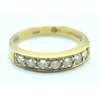 18ct Gold & Diamond Half Eternity Ring