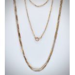 9ct Gold Long Chain