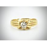 18ct Gold & Diamond Ring
