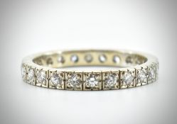 18ct Gold & Diamond Eternity Ring