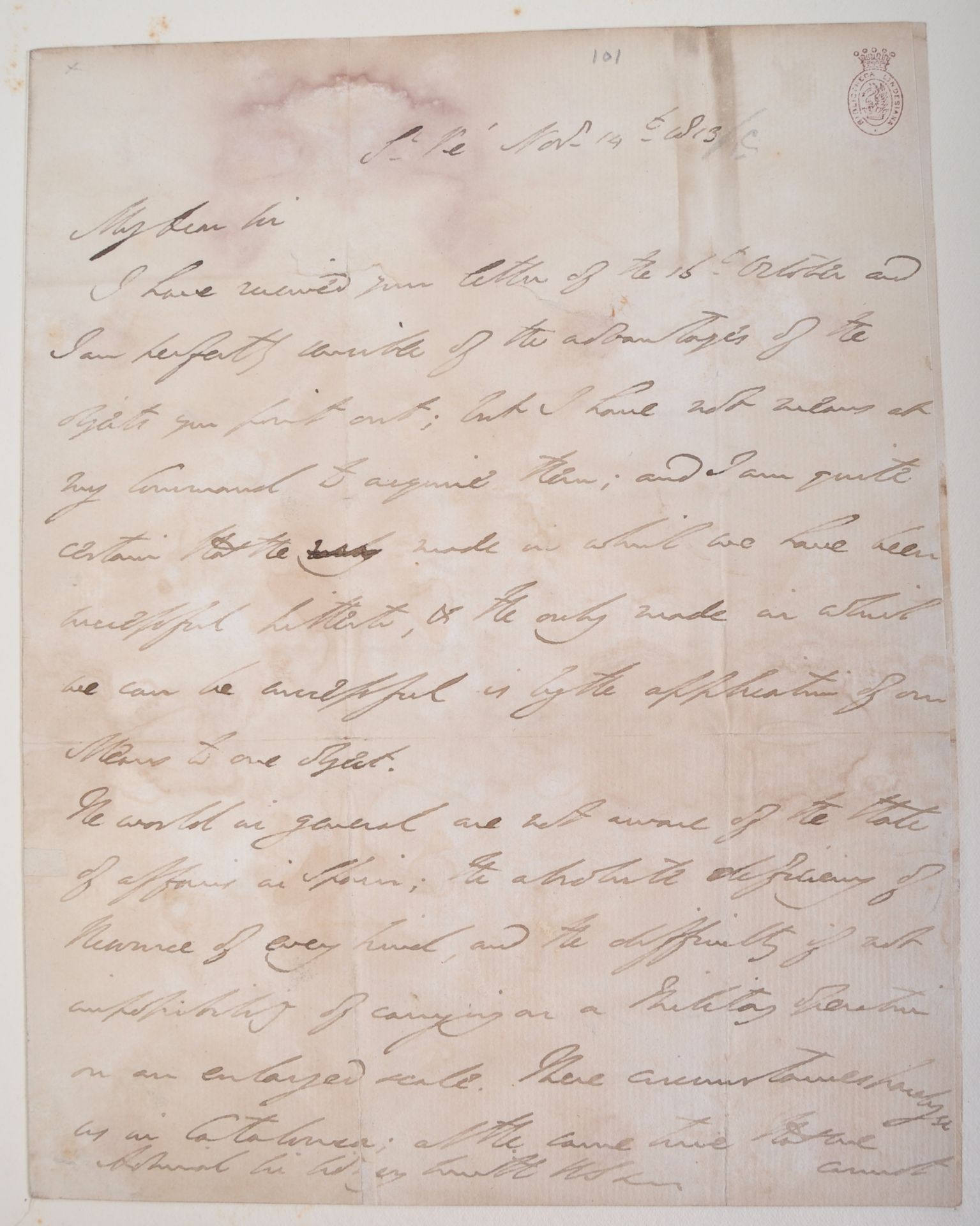 NAPOLEONIC WARS - EXCEPTIONAL COLLECTION OF LETTERS - Image 55 of 216