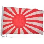 WWII INTERST - VINTAGE JAPANESE RISING SUN FLAG