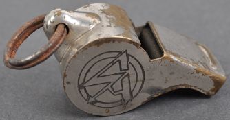 ORIGINAL WWII SECOND WORLD WAR GERMAN SA WHISTLE