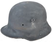 WWI FIRST WORLD WAR / POST-WAR GERMAN TRANSITIONAL HELMET