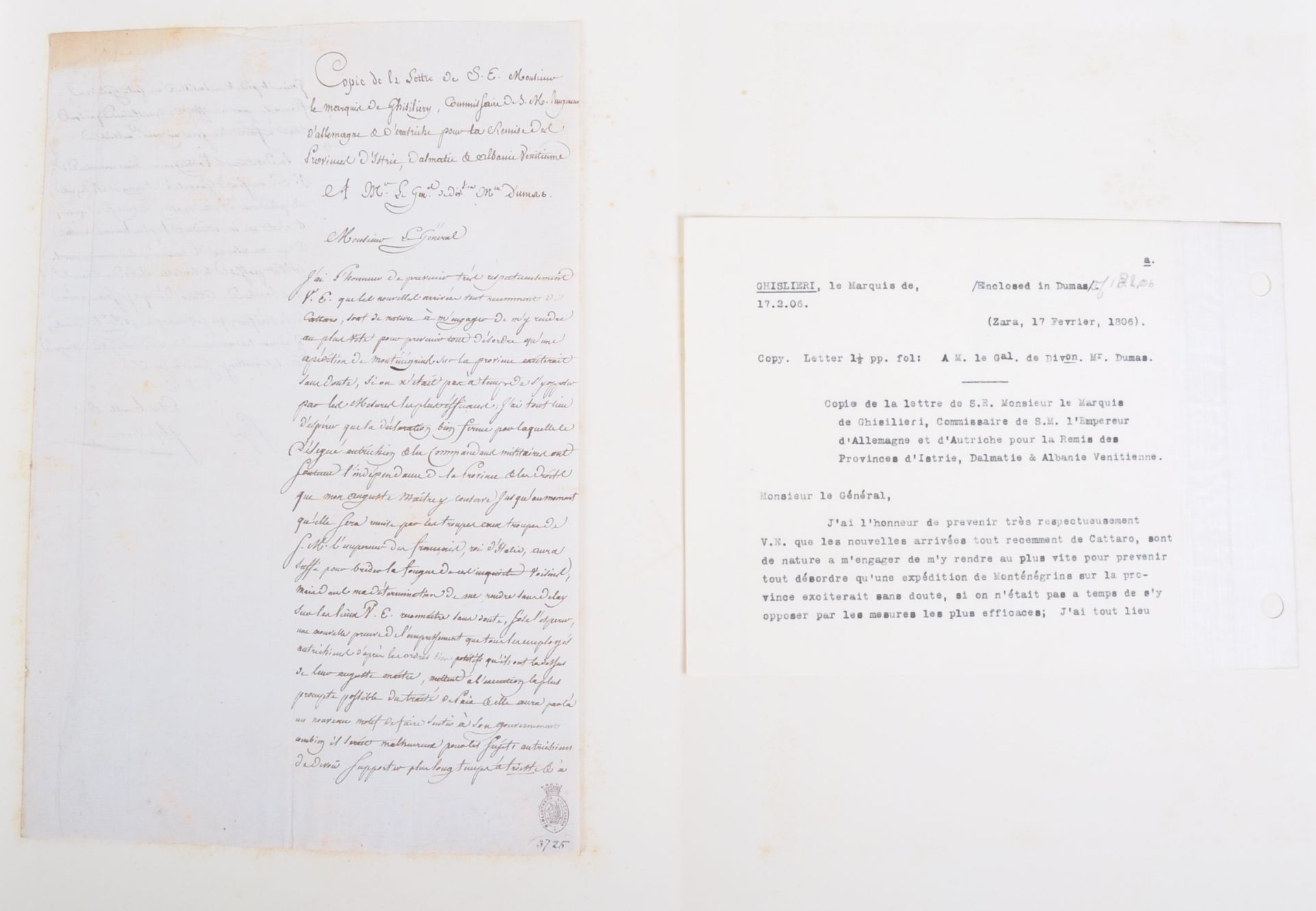 NAPOLEONIC WARS - EXCEPTIONAL COLLECTION OF LETTERS - Image 181 of 216