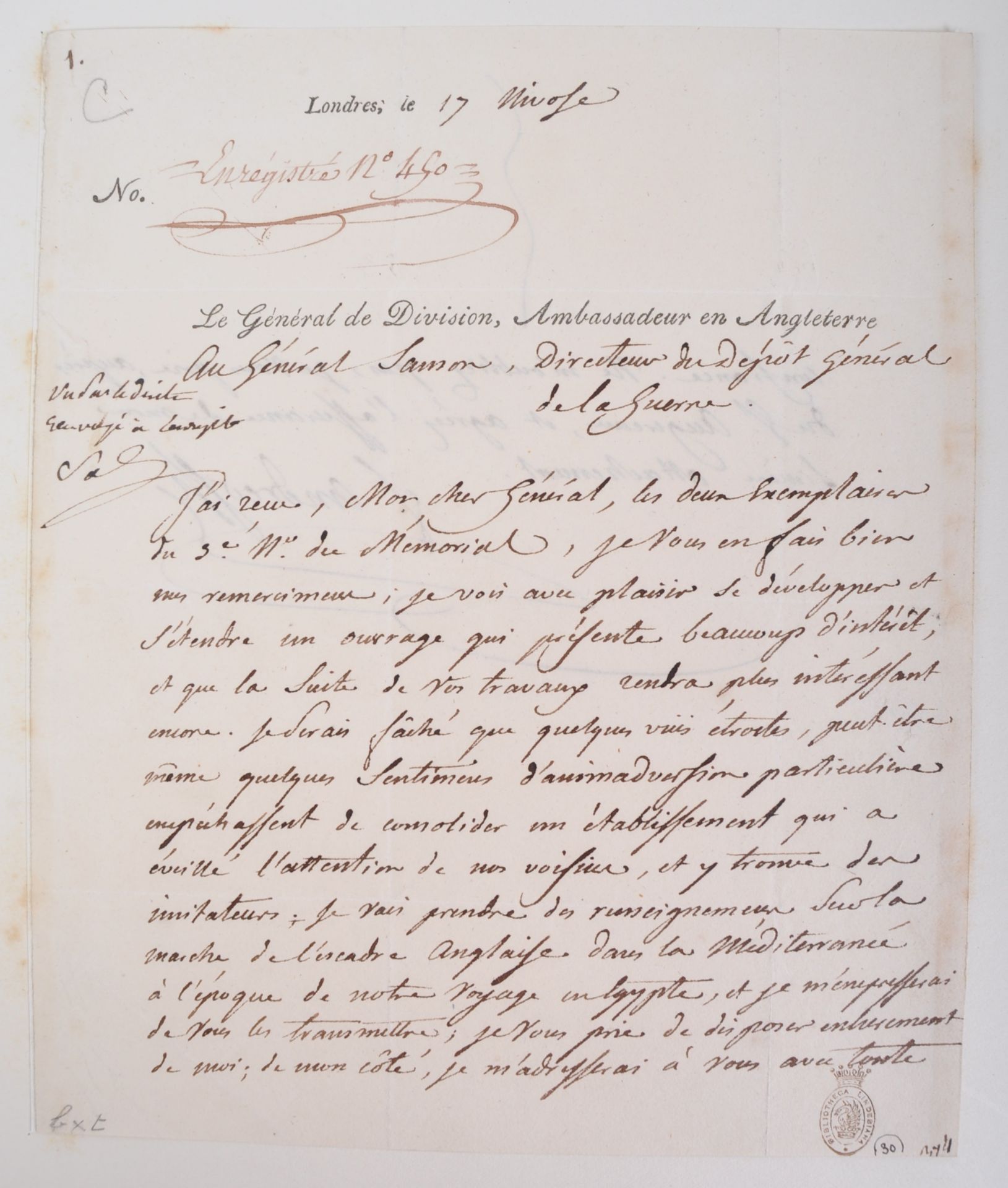 NAPOLEONIC WARS - EXCEPTIONAL COLLECTION OF LETTERS - Image 194 of 216