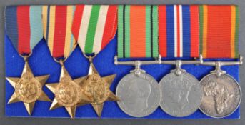 WWII SECOND WORLD WAR MEDAL GROUP - AFRICAN SERVICE MEDAL