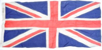 WWII SECOND WORLD WAR UNION JACK FLAG - REAR ADMIRAL EJP BRIND