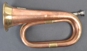 ORIGINAL SECOND WORLD WAR ERA INDIAN KUMAON REGIMENT BUGLE