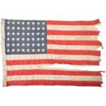 WWII SECOND WORLD WAR US ARMY FLAG - TORPEDO BOAT