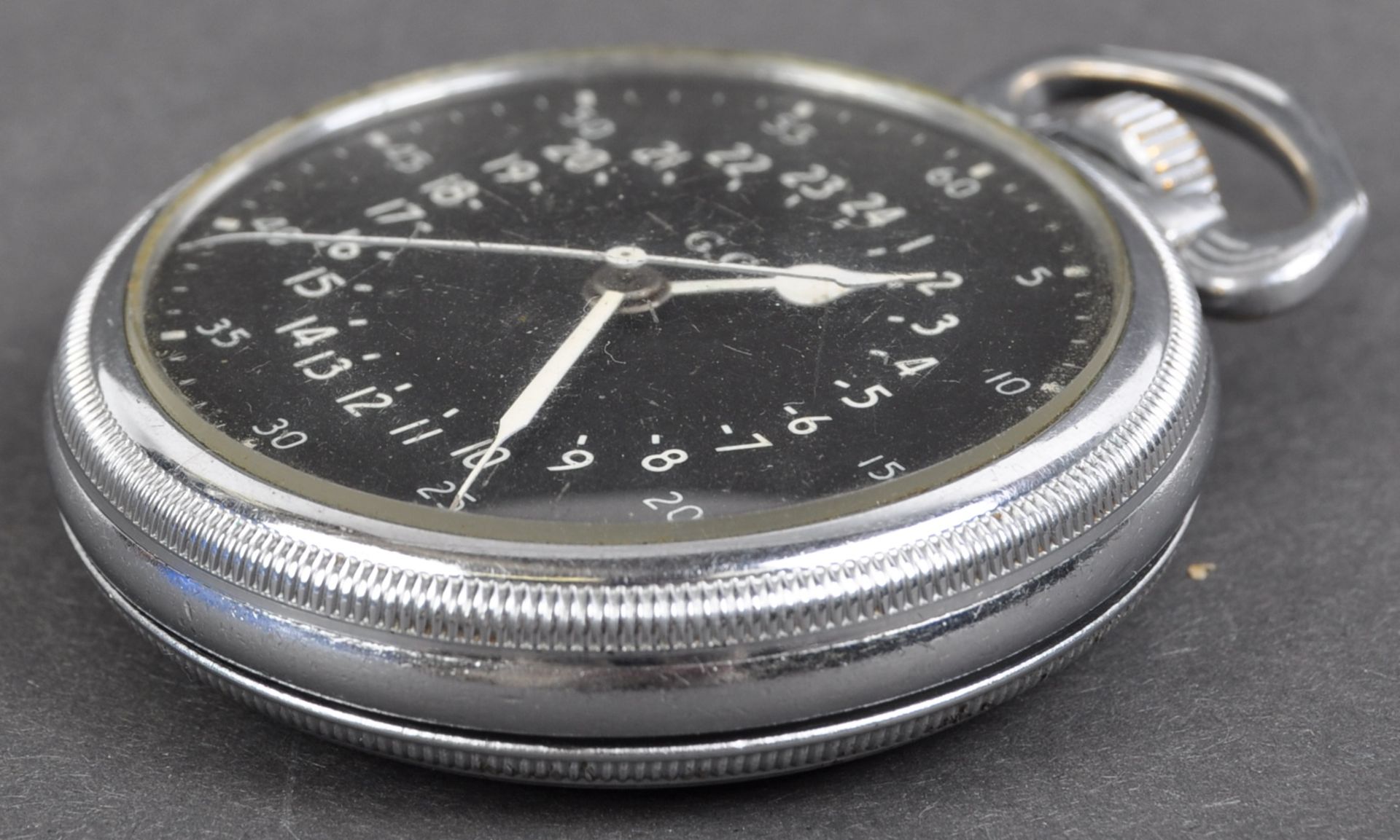 WWII UNITED STATES ARMY AIR FORCE BOMBARDIER POCKET WATCH - Image 2 of 3