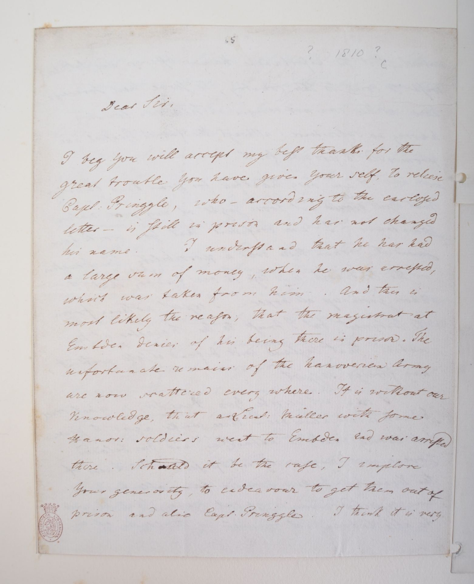 NAPOLEONIC WARS - EXCEPTIONAL COLLECTION OF LETTERS - Image 132 of 216