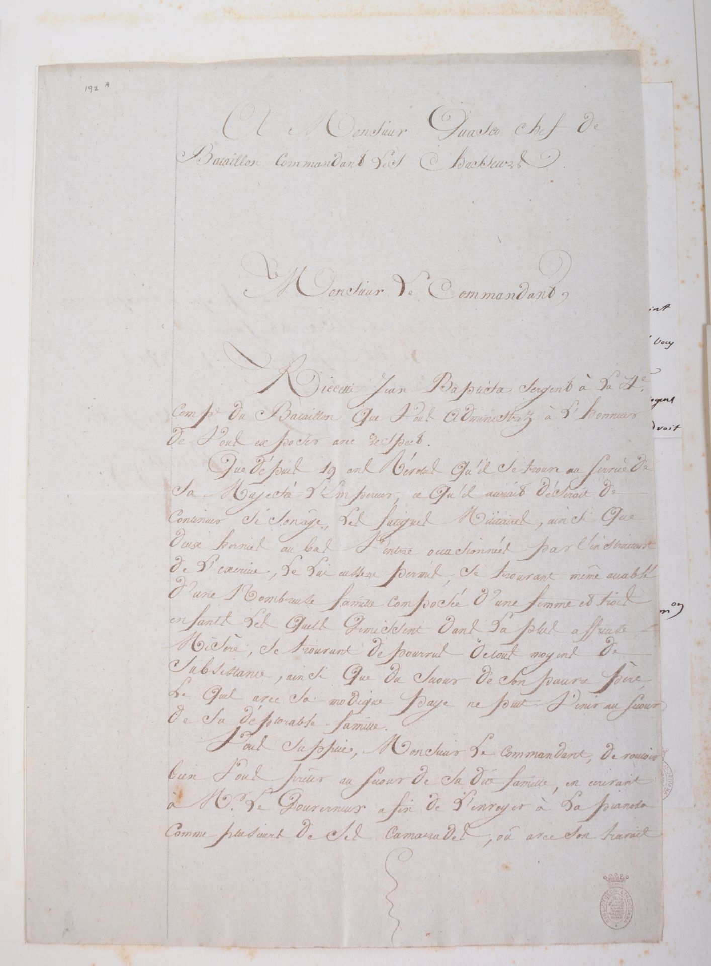 NAPOLEONIC WARS - EXCEPTIONAL COLLECTION OF LETTERS - Image 156 of 216