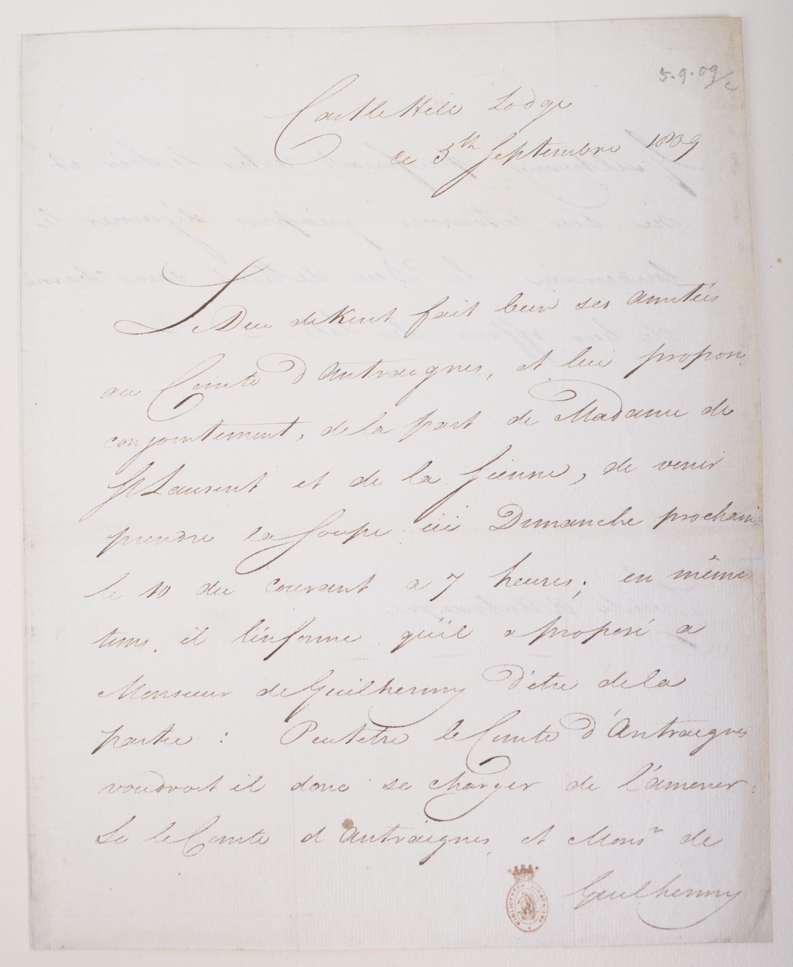 NAPOLEONIC WARS - EXCEPTIONAL COLLECTION OF LETTERS - Image 85 of 216