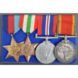 WWII SECOND WORLD WAR MEDAL GROUP - AFRICA SERVICE MEDAL