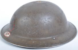 WWII SECOND WORLD WAR NATIONAL FIRE SERVICE HELMET