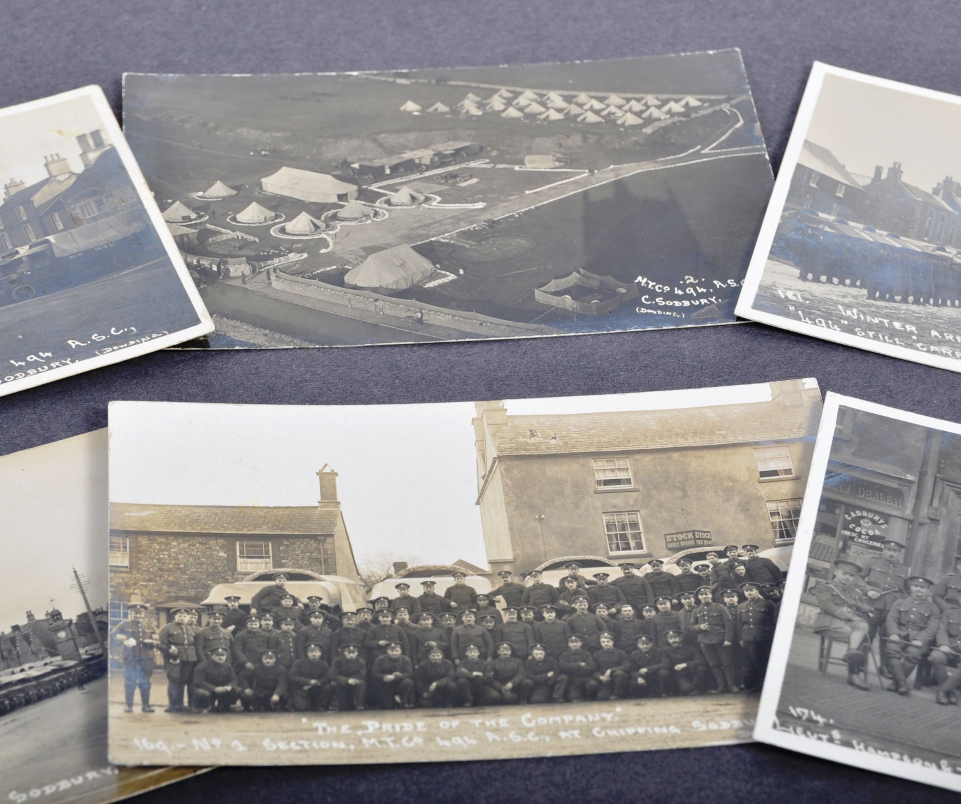 WWI LOCAL INTEREST REAL PHOTOGRAPH POSTCARDS CHIPPING SODBURY - Bild 3 aus 4