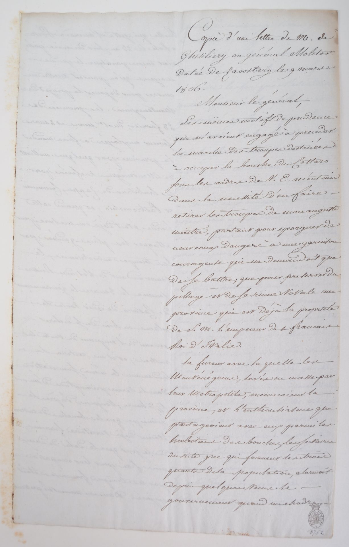 NAPOLEONIC WARS - EXCEPTIONAL COLLECTION OF LETTERS - Image 203 of 216