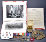 WWII SECOND WORLD WAR POLICE MEDAL GROUP - BRISTOL INTEREST