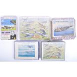 COLLECTION OF WWII ERA MILITARY RELATED JIGSAW PUZZLES