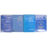 COLLECTION OF X4 JANES ALL THE WORLDS AIRCRAFTS BOOKS