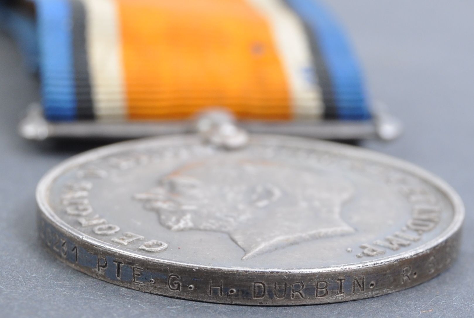 WWI FIRST WORLD WAR MEDAL PAIR & EFFECTS - PRIVATE IN ROYAL SUSSEX RGMT - Image 7 of 8
