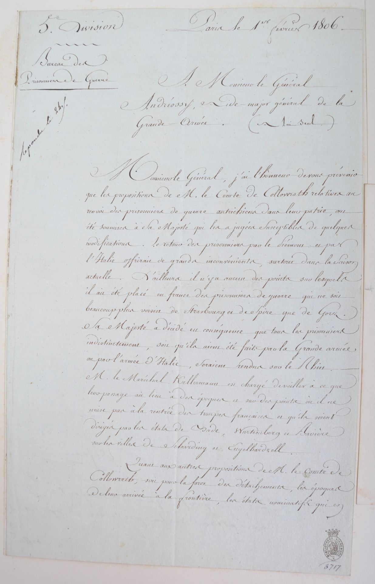 NAPOLEONIC WARS - EXCEPTIONAL COLLECTION OF LETTERS - Image 197 of 216