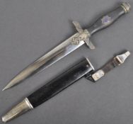 WWII SECOND WORLD WAR GERMAN AIR PROTECTION SERVICE DAGGER