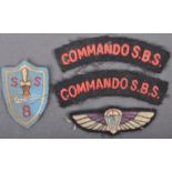 WWII INTEREST - COLLECTION OF CLOTH UNIFORM PATCHES