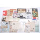 COLLECTION OF ASSORTED WWII / MILITARY RELATED EPHEMERA