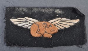 WWII TYPE GUINEA PIG CLUB UNIFORM PATCH FOR BURNS VICTIMS