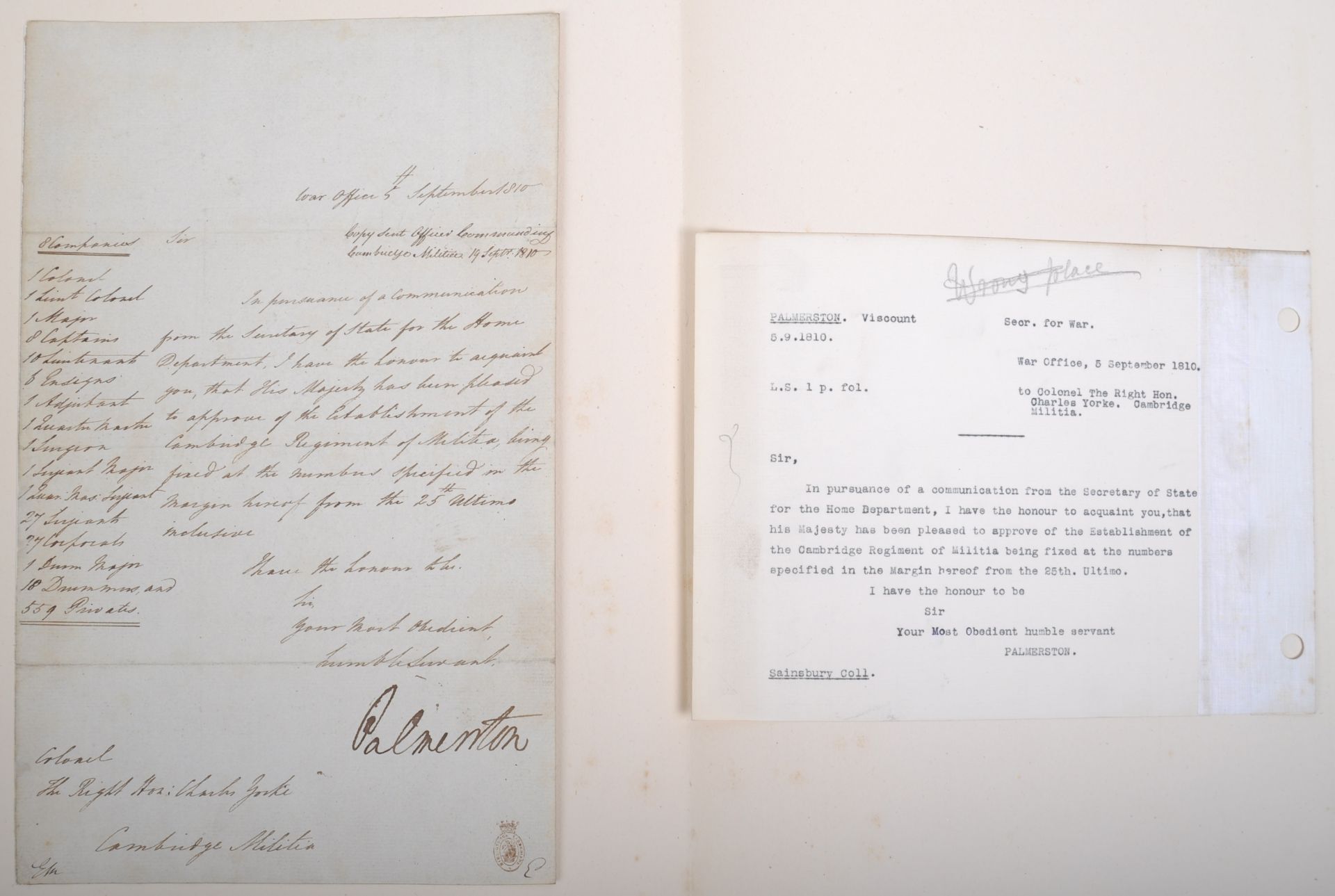 NAPOLEONIC WARS - EXCEPTIONAL COLLECTION OF LETTERS - Image 6 of 216