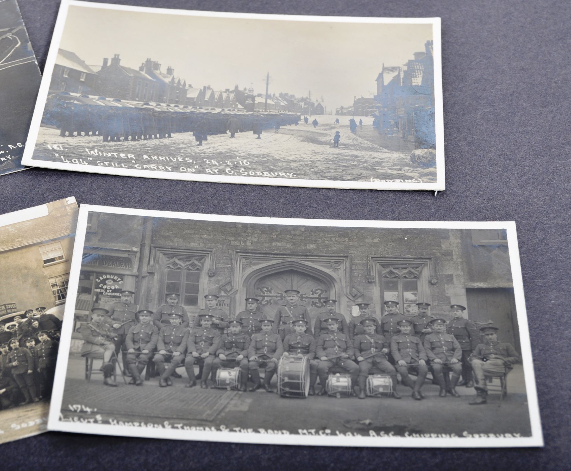 WWI LOCAL INTEREST REAL PHOTOGRAPH POSTCARDS CHIPPING SODBURY - Bild 4 aus 4