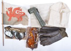 COLLECTION OF ASSORTED WWII SECOND WORLD WAR MILITARIA