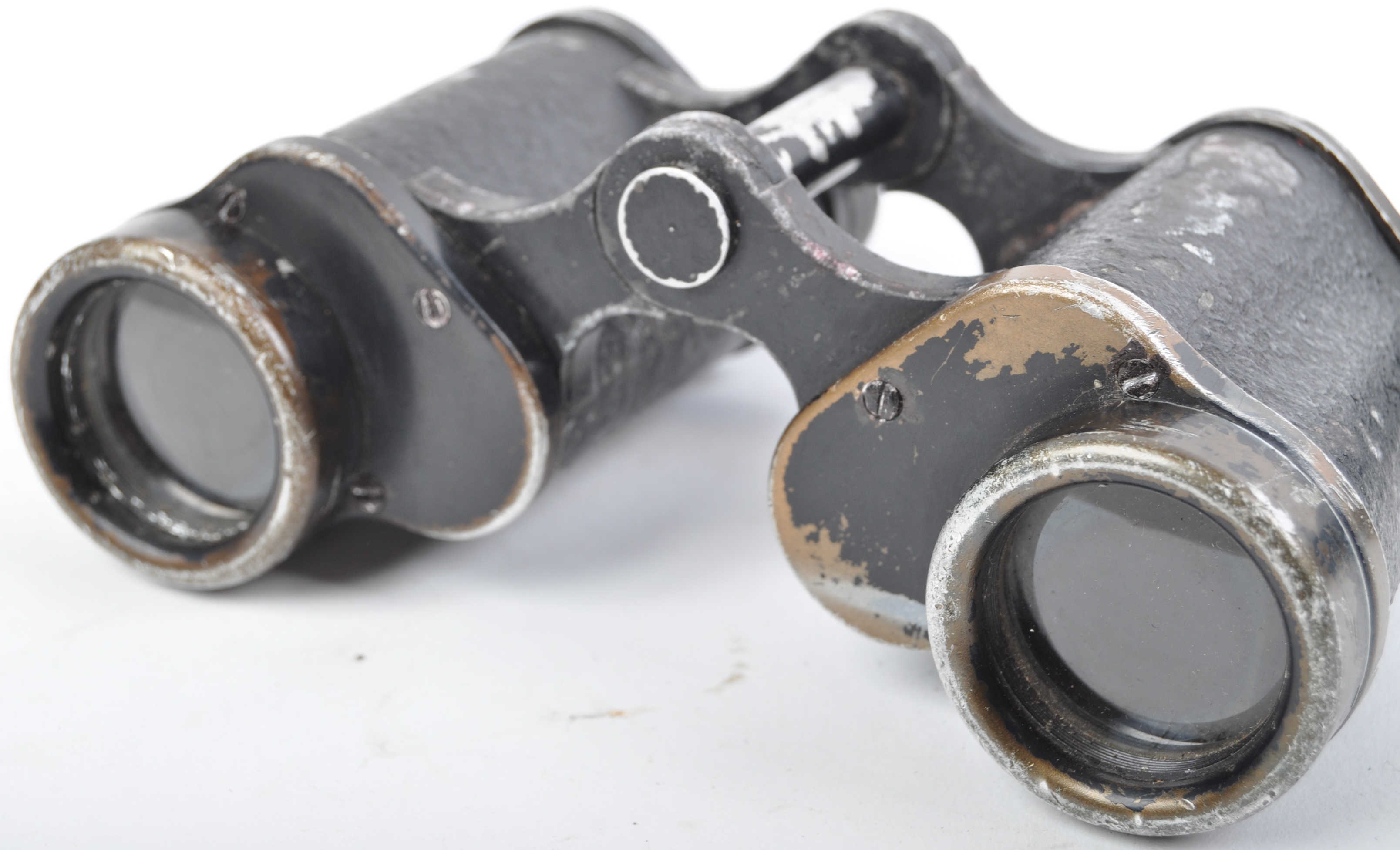 TWO WWII SECOND WORLD WAR THIRD REICH GERMAN BINOCULARS - Image 9 of 9