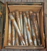 COLLECTION OF 1953 POST WAR ROYAL NAVY BOFOR ROUNDS