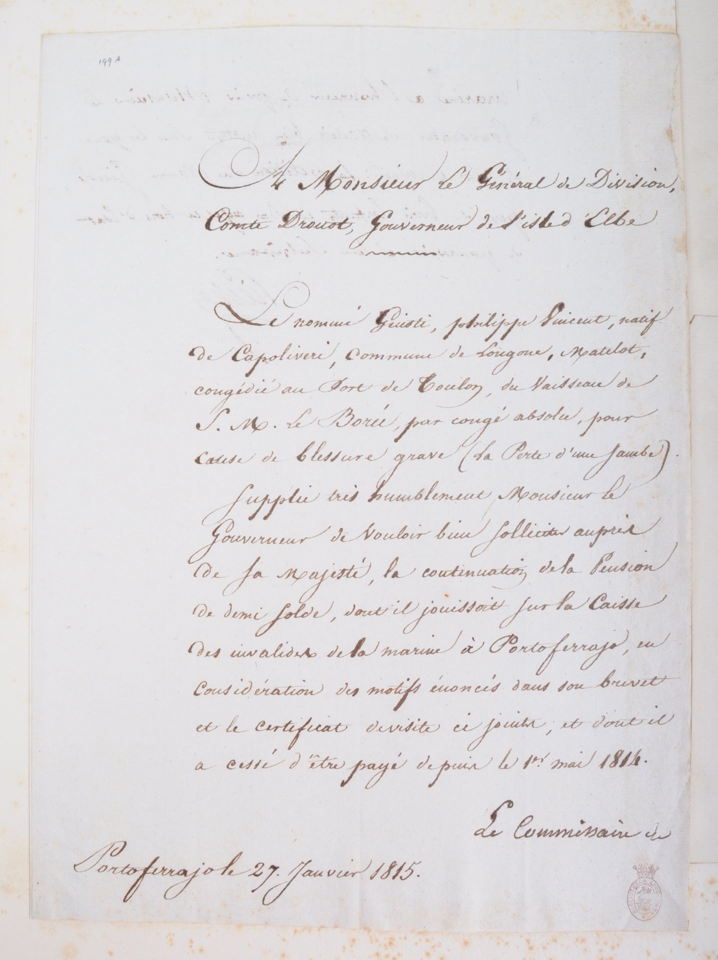 NAPOLEONIC WARS - EXCEPTIONAL COLLECTION OF LETTERS - Image 152 of 216