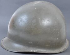 WWII SECOND WORLD WAR US ARMY STEEL M1 HELMET